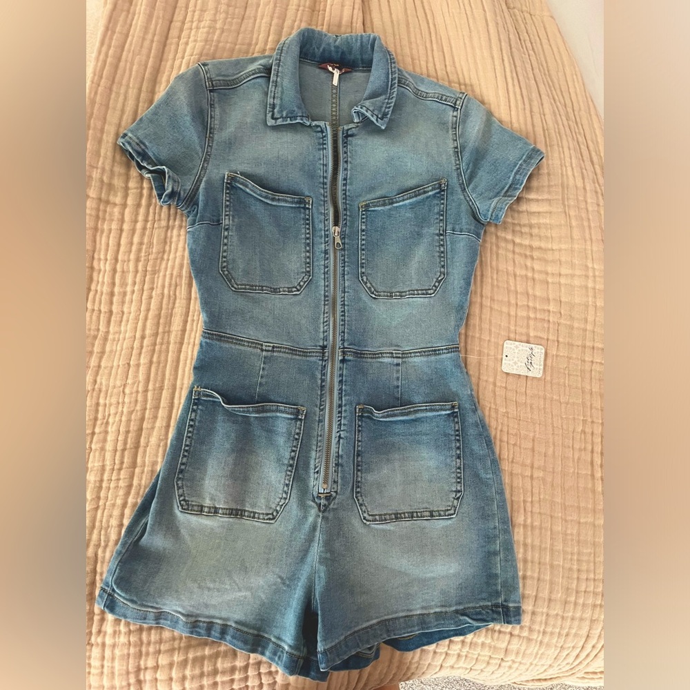 Free People short coverall NWT
